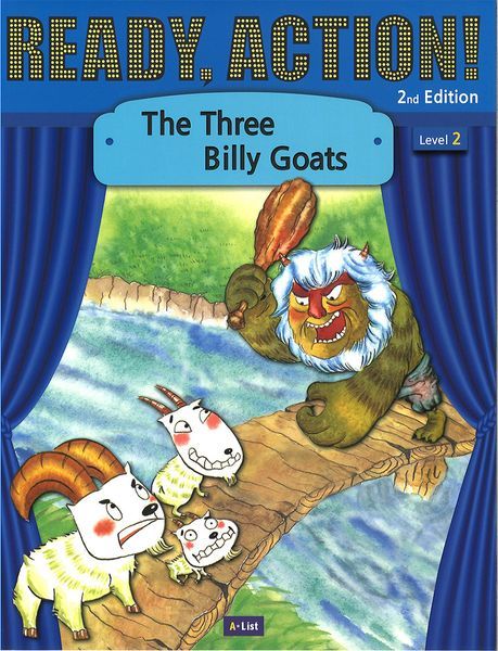 【英語の絵本クラブ】『The Three Billy Goats』がらがら声の3匹の